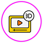 3D Live-Action Video Animations