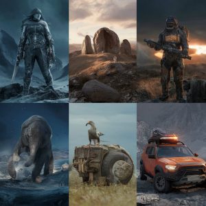 Types of 3D Modelling: Character Modeling, Environment Modeling, Prop Modeling