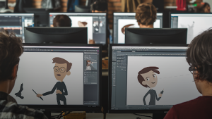 2D animation production 2D animation production