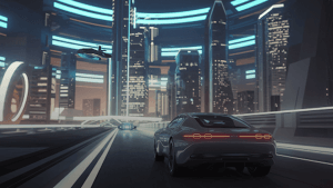 3D animation for futuristic ad video 3D animation for futuristic ad video