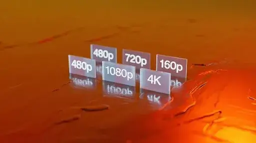 Different resolutions in animation rendering Different resolutions in animation rendering