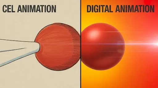 Difference between cel animation and digital animation Difference between cel animation and digital animation