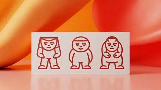 Character design with shape language Character design with shape language