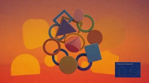 Mixing of different shapes Mixing of different shapes