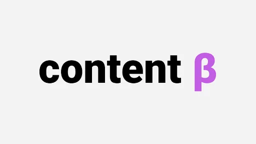 Content Beta Content Beta