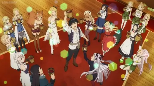 The characters of the show ‘Farming Life in Another World The characters of the show ‘Farming Life in Another World